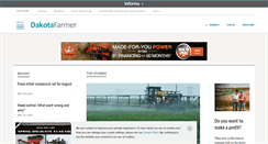 Desktop Screenshot of dakotafarmer.com